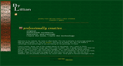 Desktop Screenshot of bylillian.com